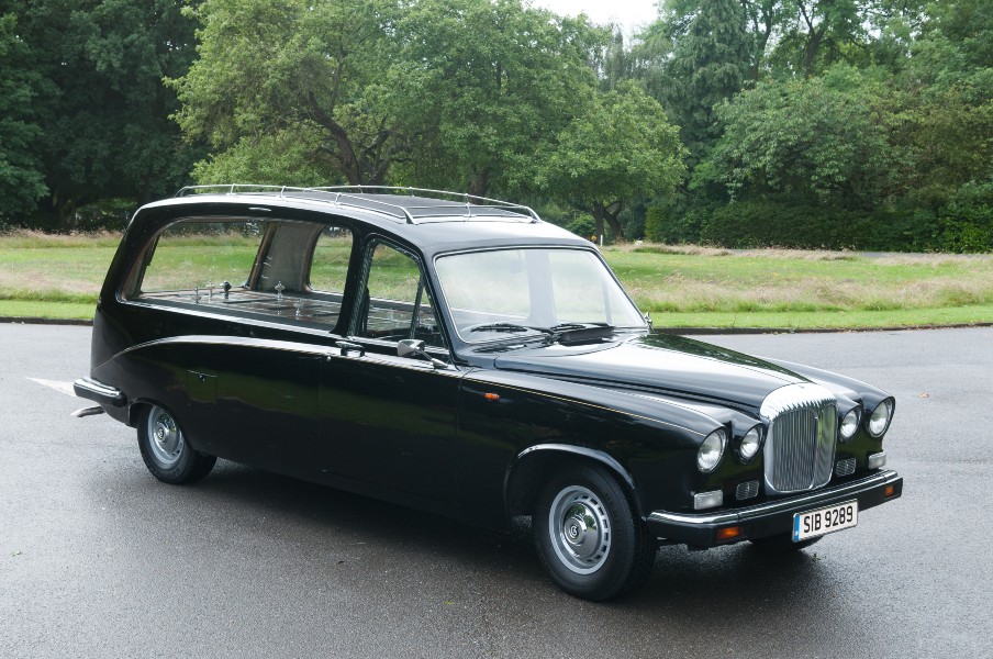 Black Daimler Hearse  | Eternal Pages